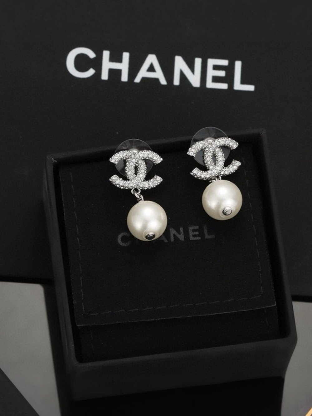 ✨ Chanel Silver Earrings